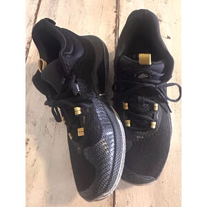 Men's Under Armour, Curry, HOVR Splash 'Black Pitch Grey, Size 11